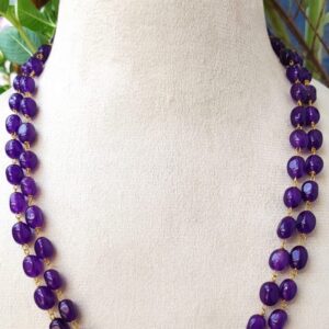 Amethyst Luxe Dual-Strand Beads Necklace