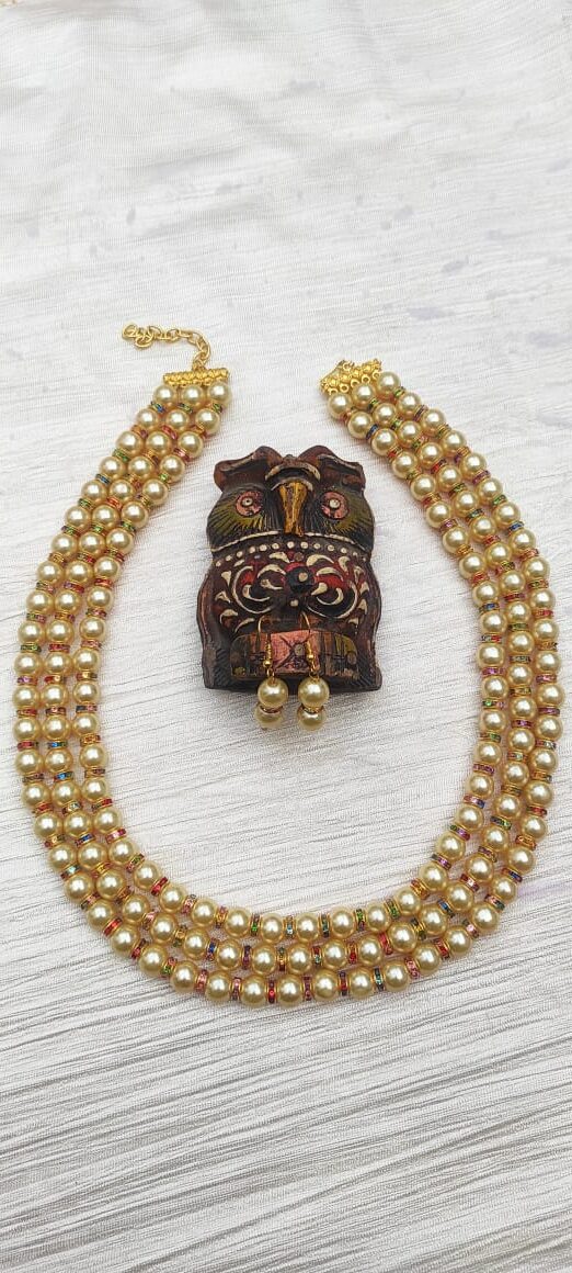 Royal Heritage Kundan Pearl Choker