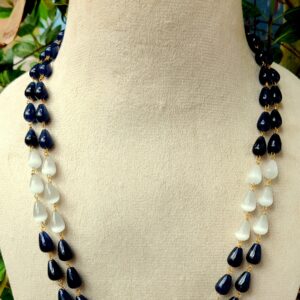 jade and monalisa ,wire beading Classic Beads Necklace