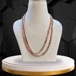 fresh water pearl two layer mala