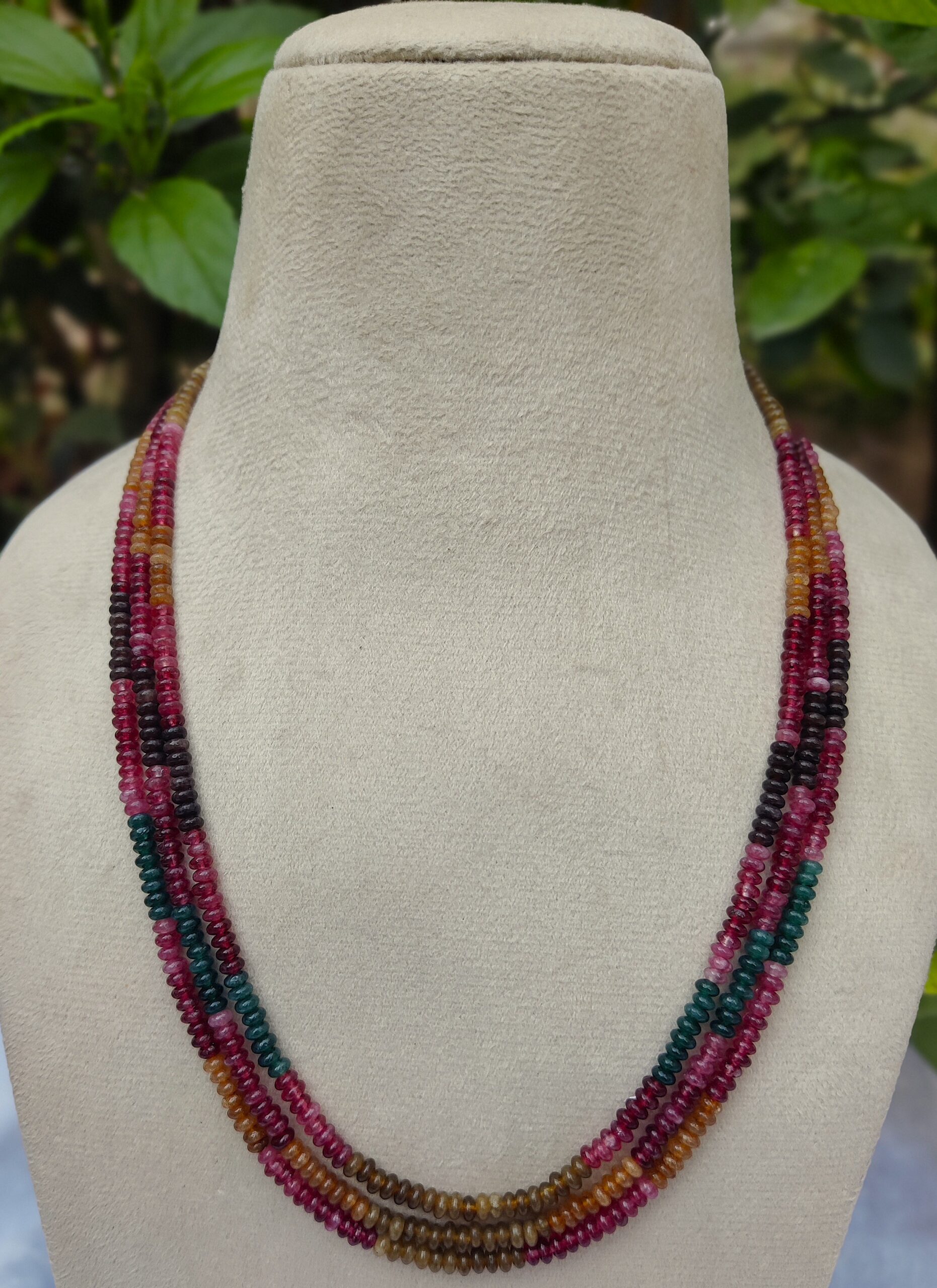 Onex Multi-Strand Gemstone Necklace