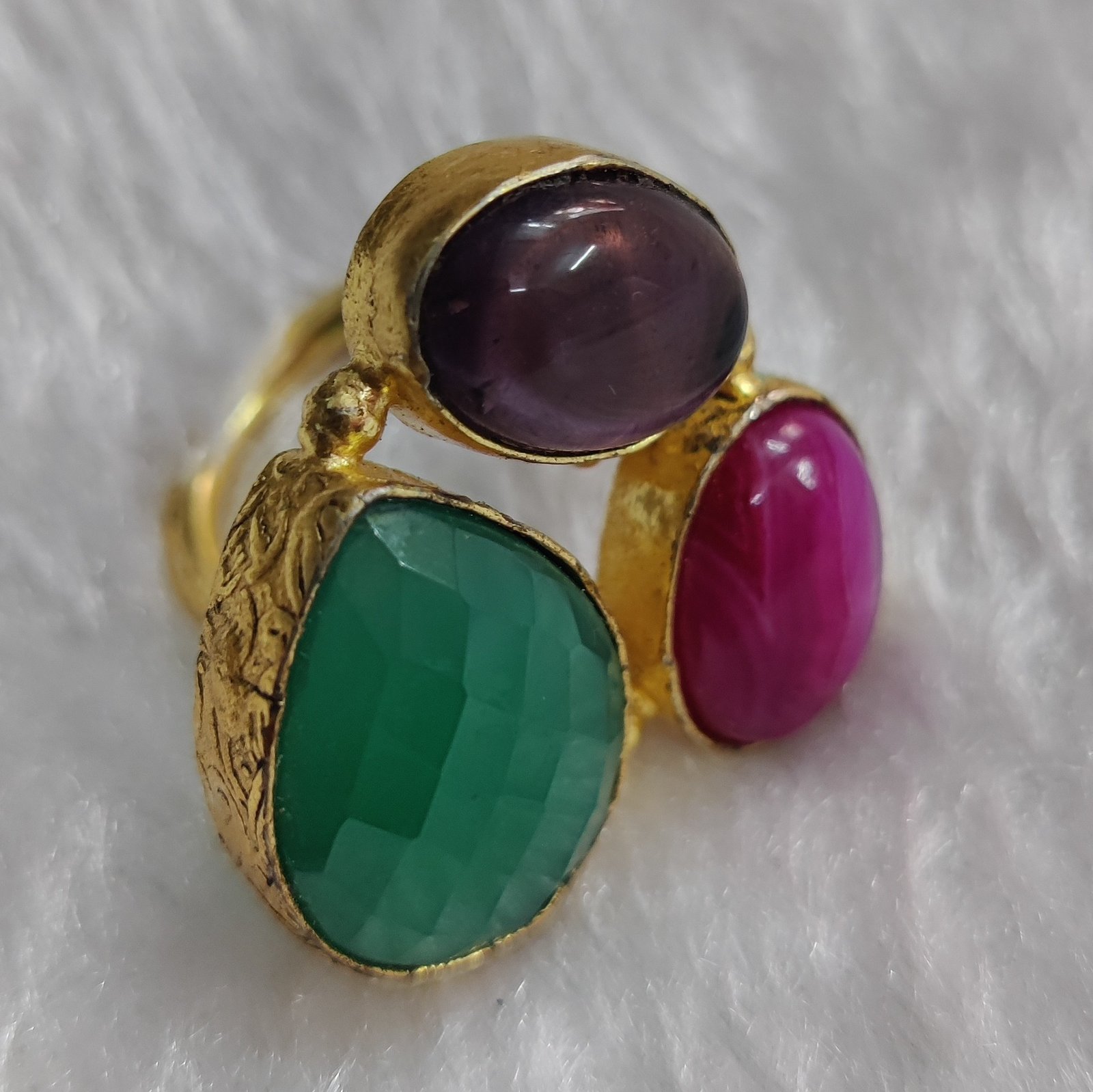 Gemstone Gold Ring