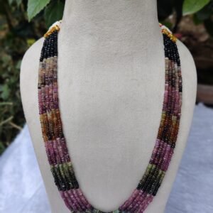 Tourmaline Multi-Strand 5 layer Necklace